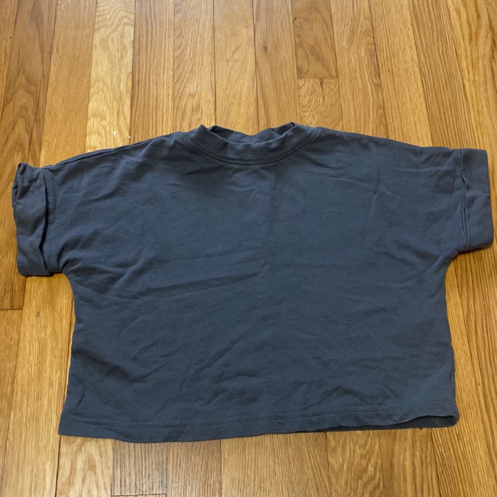 Charcoal Zara top size 6